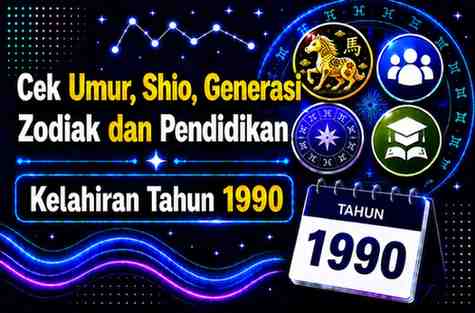 Kelahiran Tahun 1990 Umur Berapa Sekarang