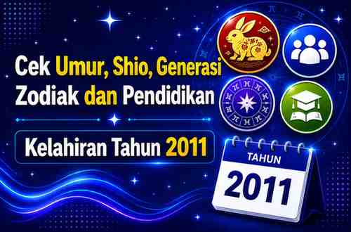 Kelahiran Tahun 2011 Umur Berapa Sekarang