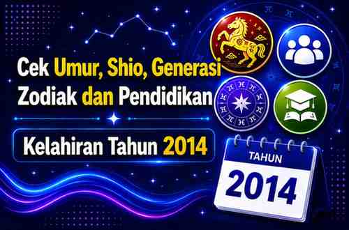Kelahiran Tahun 2014 Umur Berapa Sekarang