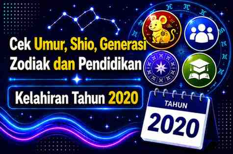 Kelahiran Tahun 2020 Umur Berapa Sekarang