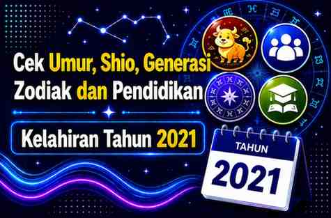 Kelahiran Tahun 2021 Umur Berapa Sekarang