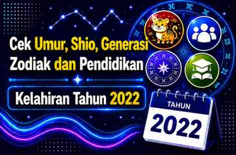 Kelahiran Tahun 2022 Umur Berapa Sekarang