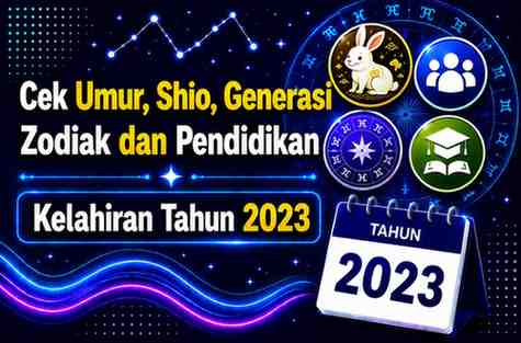 Kelahiran Tahun 2023 Umur Berapa Sekarang