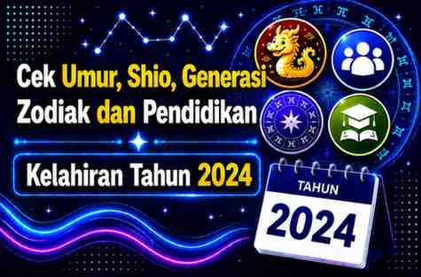 Kelahiran Tahun 2024 Umur Berapa Sekarang
